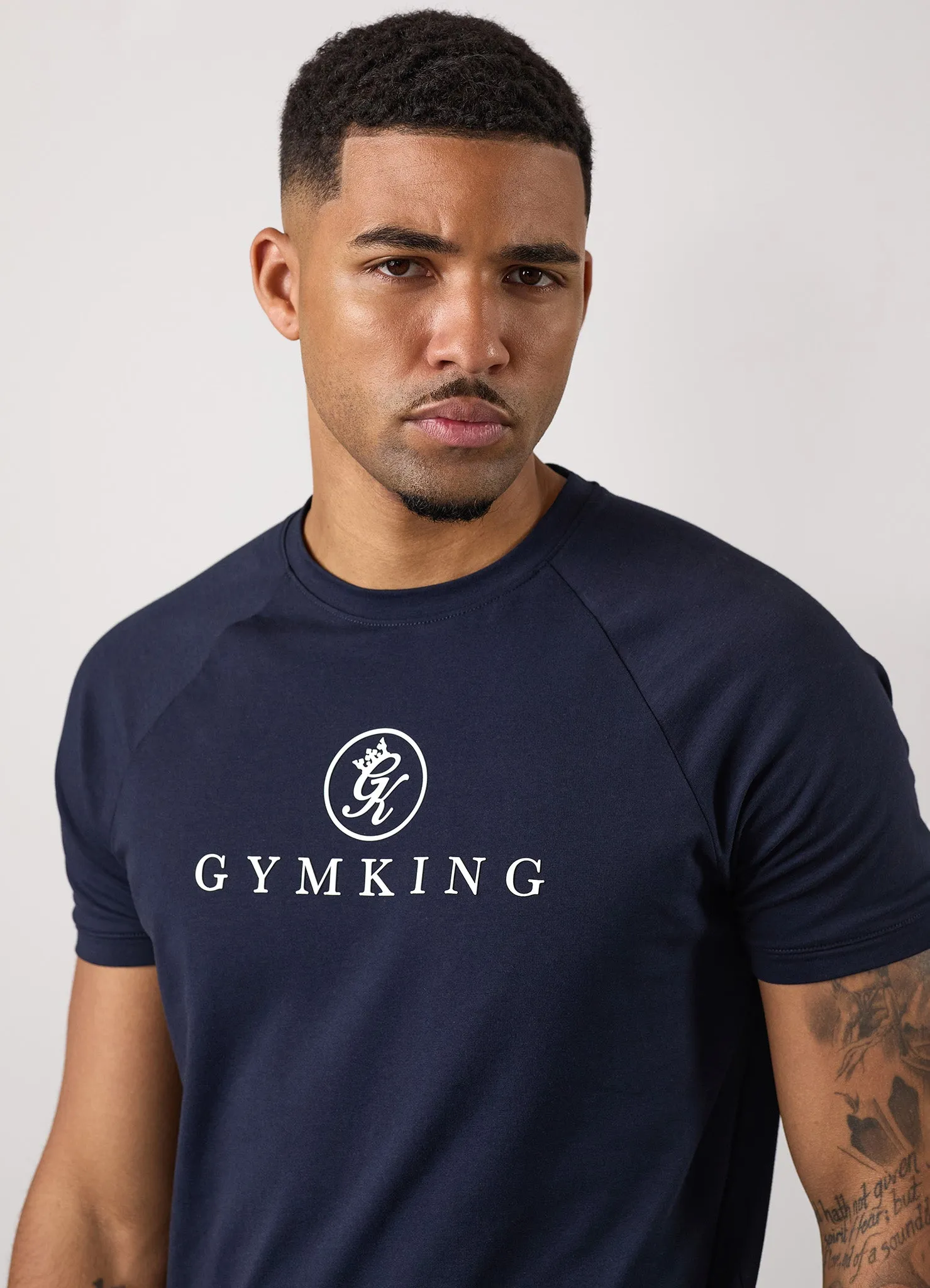 Gym King Pro Jersey Tee - Navy sold by The Gym King product image thumbnail 4