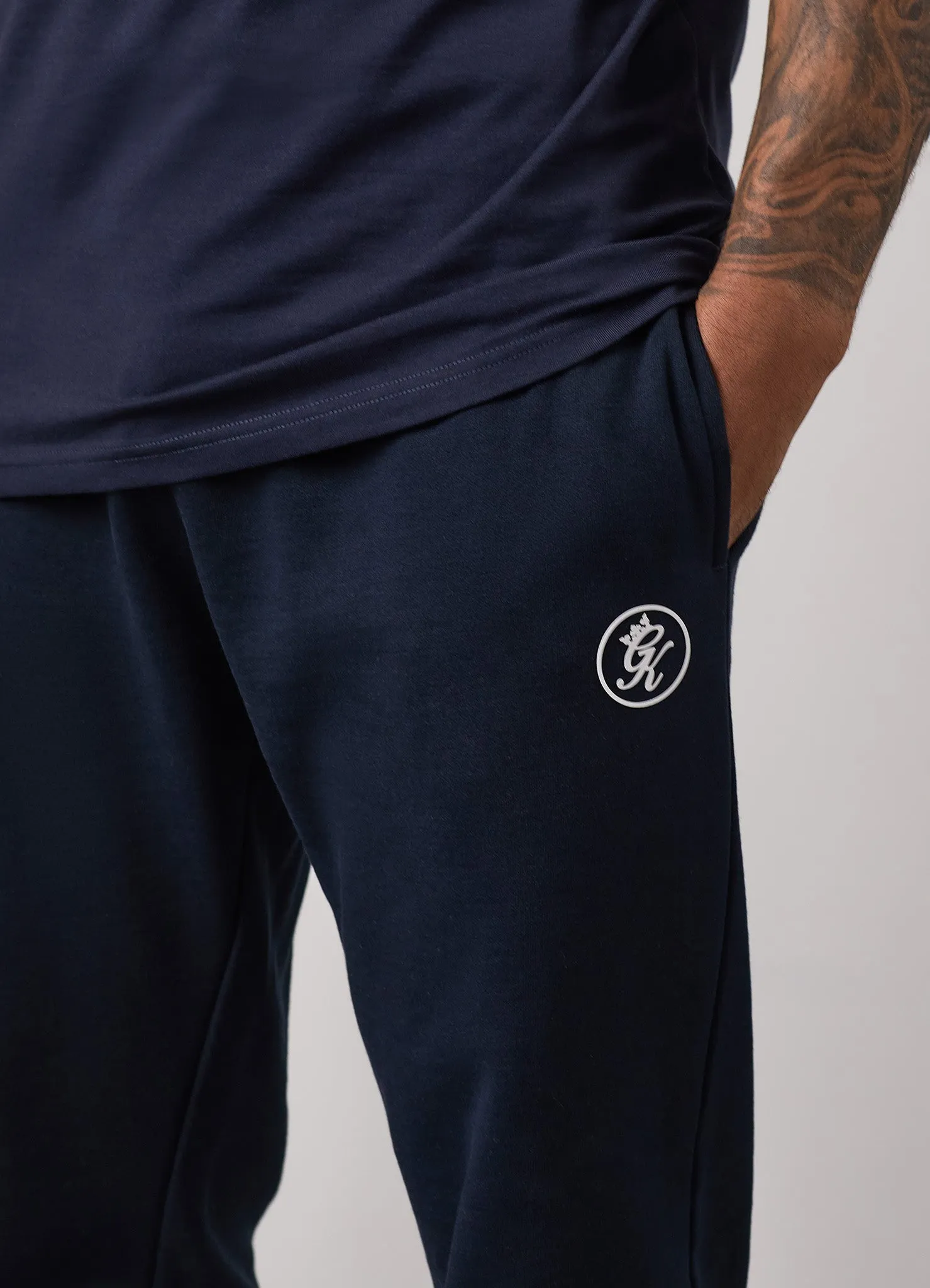 Gym King Pro Logo Jogger - Navy sold by The Gym King product image thumbnail 4