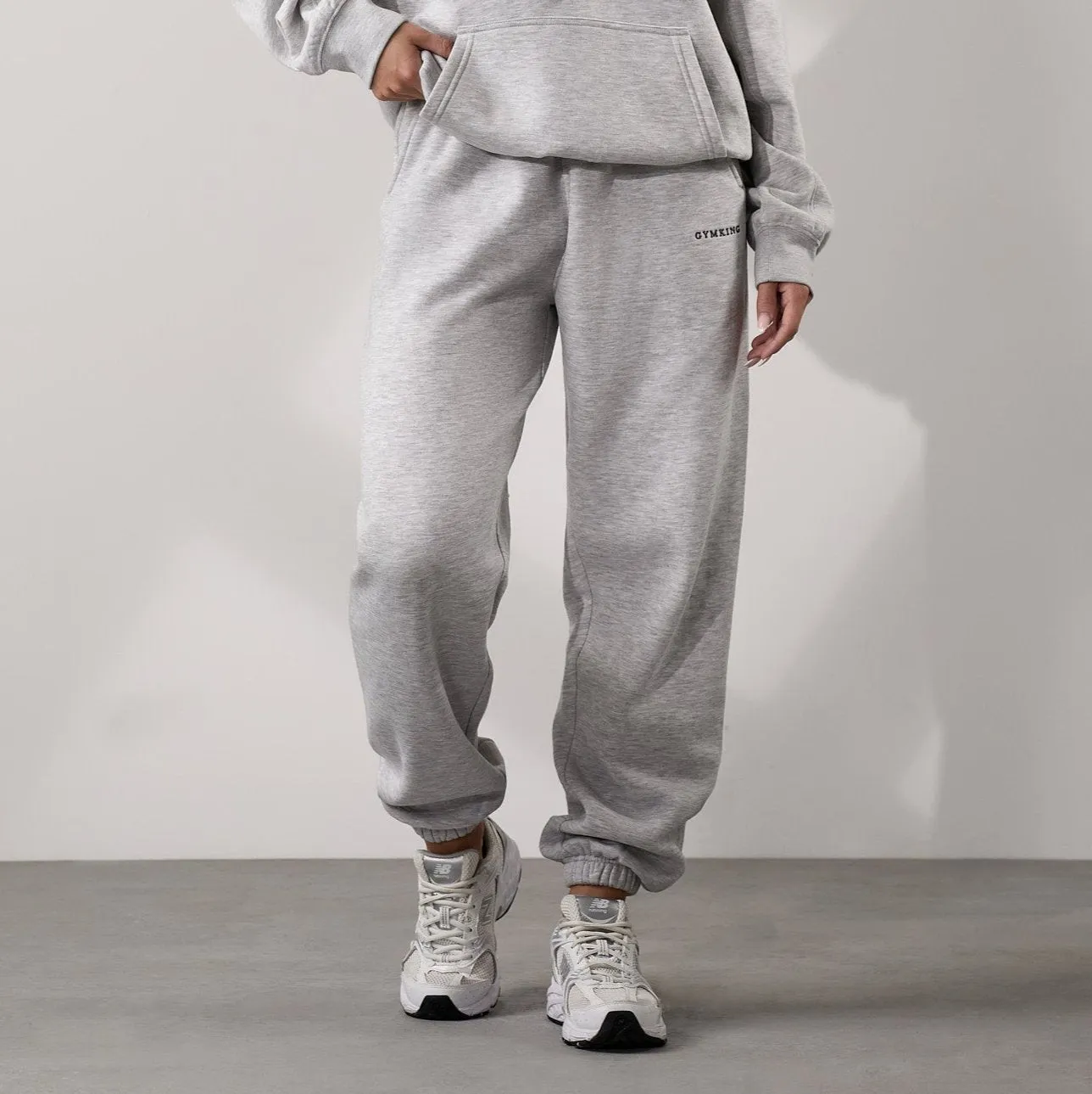 Gym King 365 Joggers - Snow Marl sold by The Gym King product image thumbnail 2