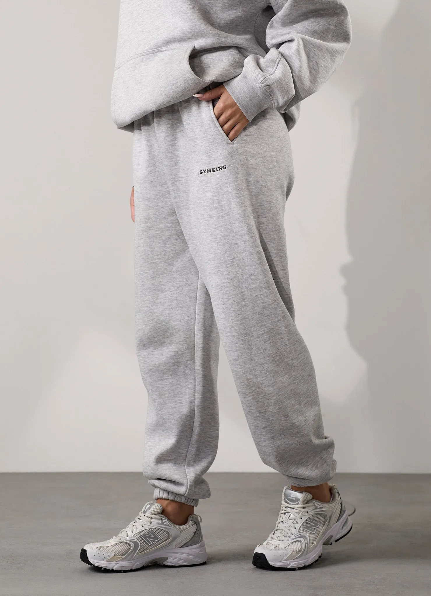 Gym King 365 Joggers - Snow Marl sold by The Gym King product image thumbnail 5