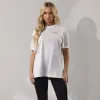 Gym King 365 Boyfriend Tee - White sold by The Gym King