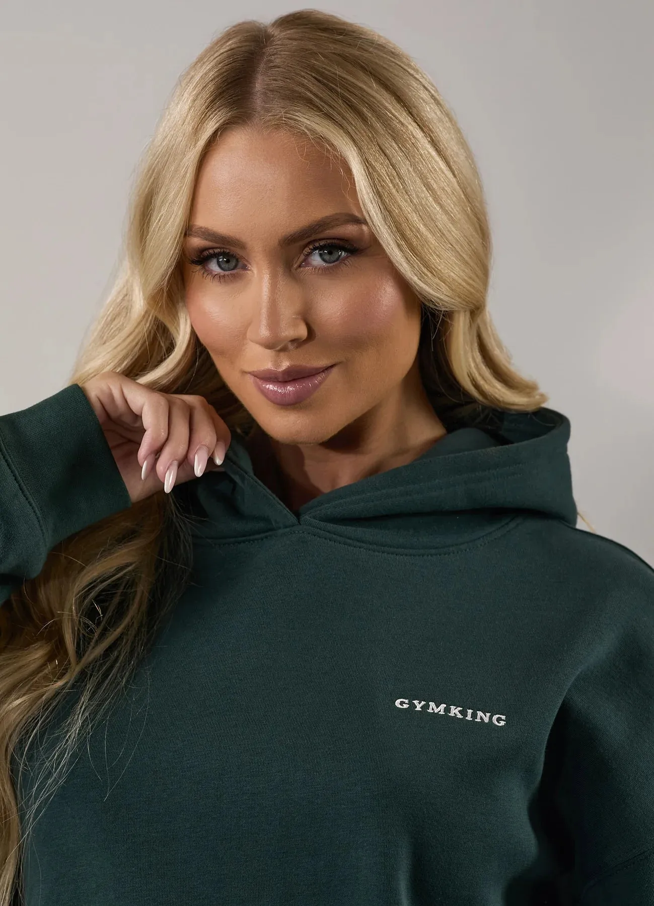 Gym King 365 Relaxed Fit Hood Tracksuit - Deep Forest Green sold by The Gym King product image thumbnail 4