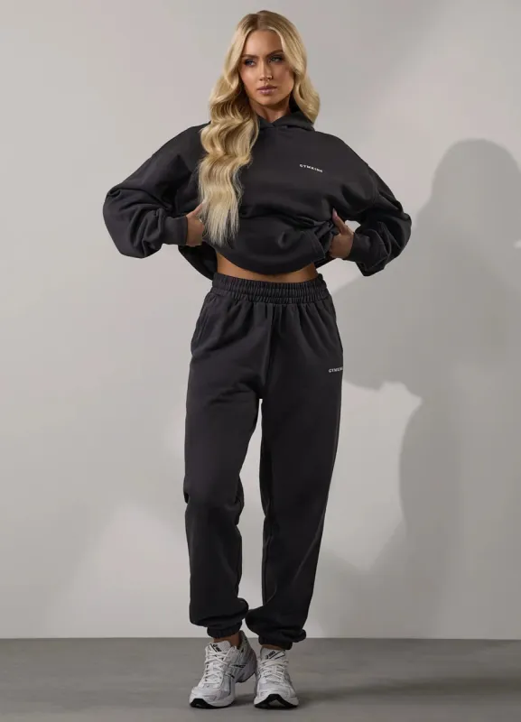 Gym King 365 Relaxed Fit Hood Tracksuit - Dark Pewter sold by The Gym King