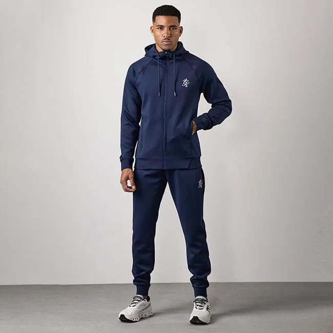 Gym King Full Zip Poly Tracksuit - Navy sold by The Gym King product image thumbnail 2