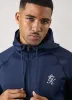 Gym King Full Zip Poly Tracksuit - Navy sold by The Gym King