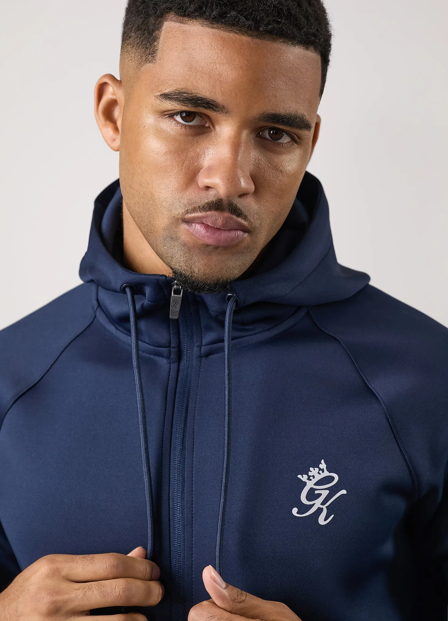 Gym King Full Zip Poly Tracksuit - Navy sold by The Gym King product image thumbnail 5