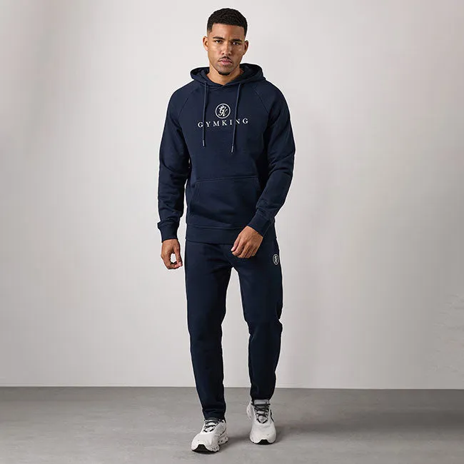 Gym King Pro Logo Hood Tracksuit - Navy sold by The Gym King product image thumbnail 2