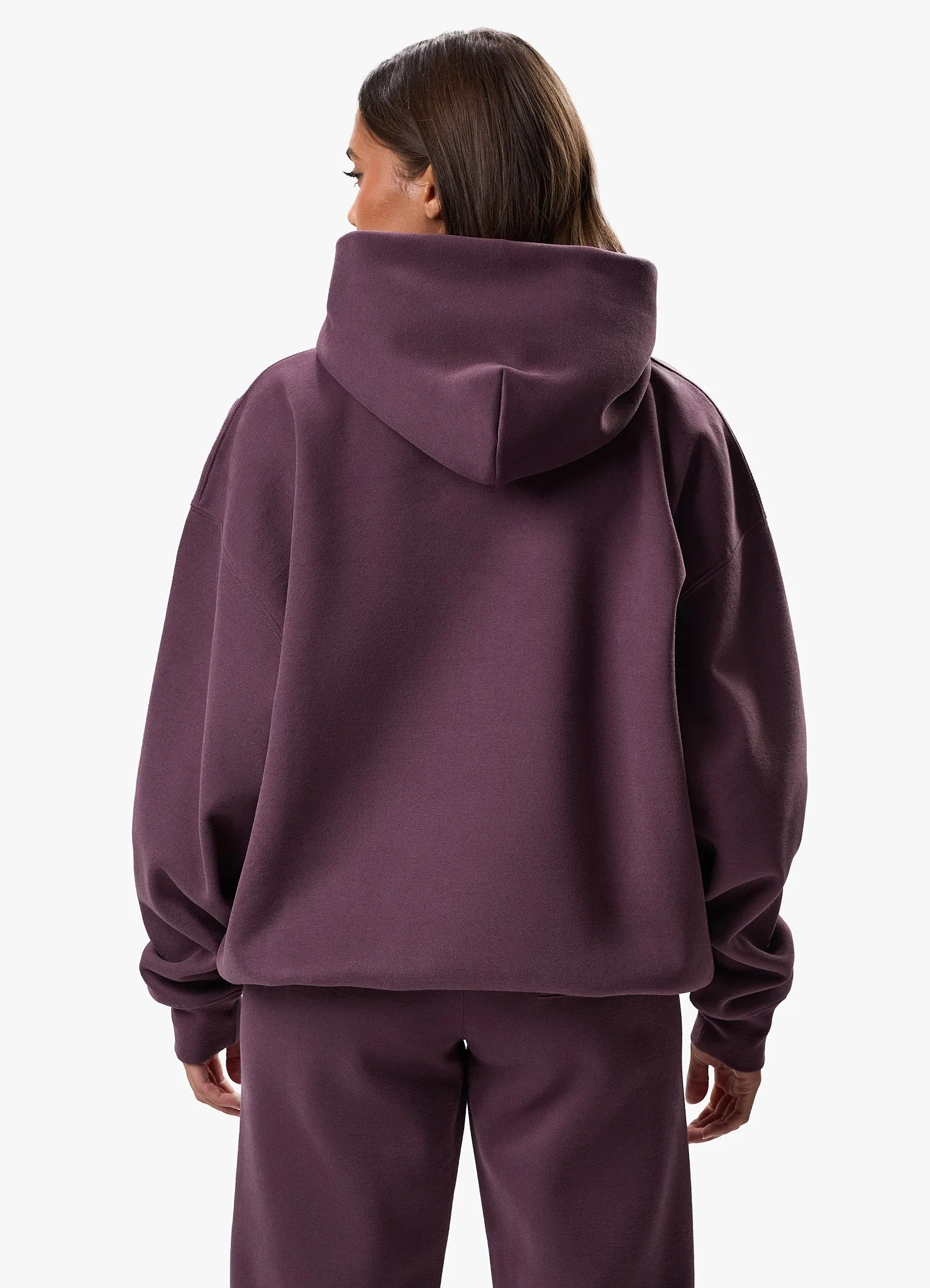 Gym King Luxe Hood Tracksuit - Deep Plum sold by The Gym King product image thumbnail 4