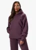 Gym King Luxe Hood Tracksuit - Deep Plum sold by The Gym King