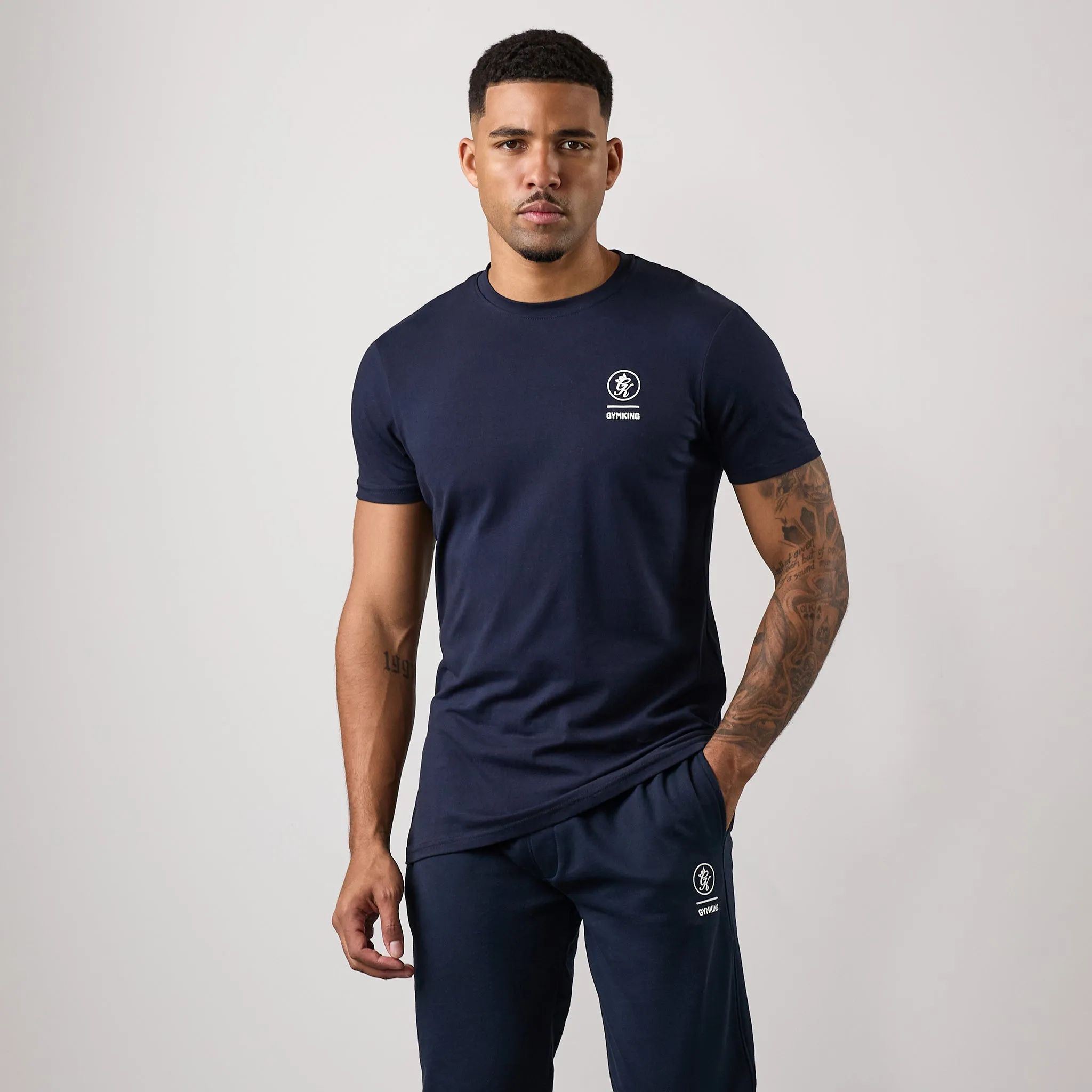 Gym King Aventus Tee - Navy sold by The Gym King product image thumbnail 2