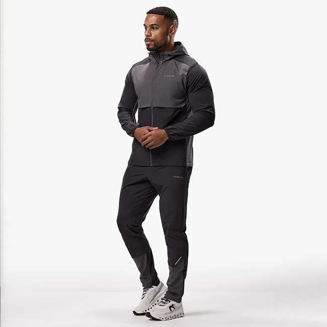 Gym King Advance Tracksuit - Black/Fossil Grey sold by The Gym King product image thumbnail 2
