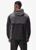 Gym King Advance Tracksuit Top - Black/Fossil Grey sold by The Gym King