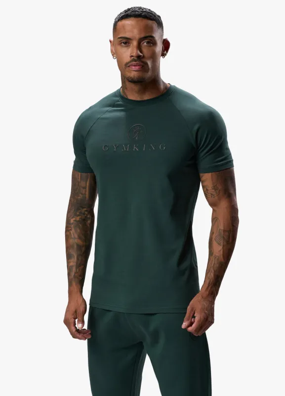 Gym King Pro Jersey Tee - Deep Forest Green sold by The Gym King