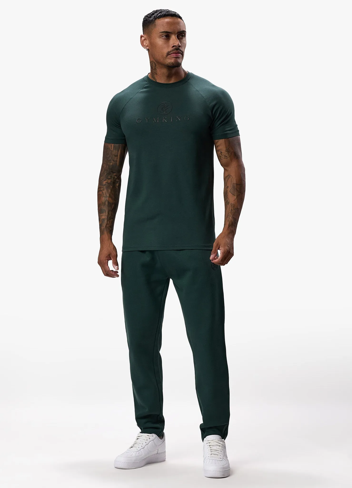 Gym King Pro Jersey Tee - Deep Forest Green sold by The Gym King product image thumbnail 5