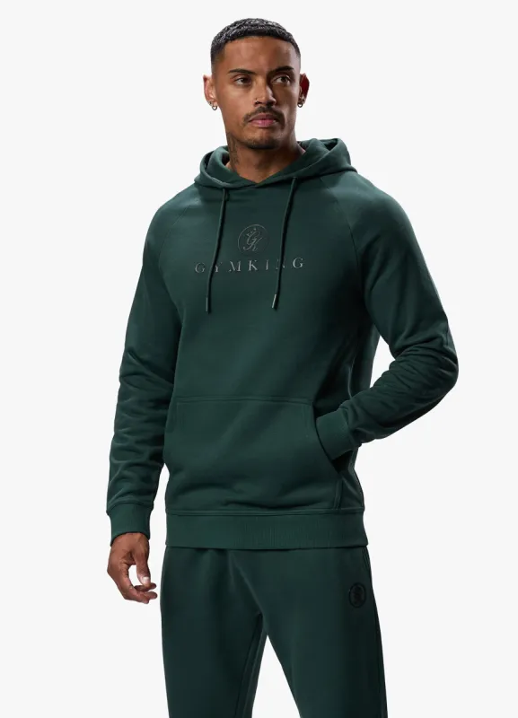 Gym King Pro Logo Hood - Deep Forest Green sold by The Gym King