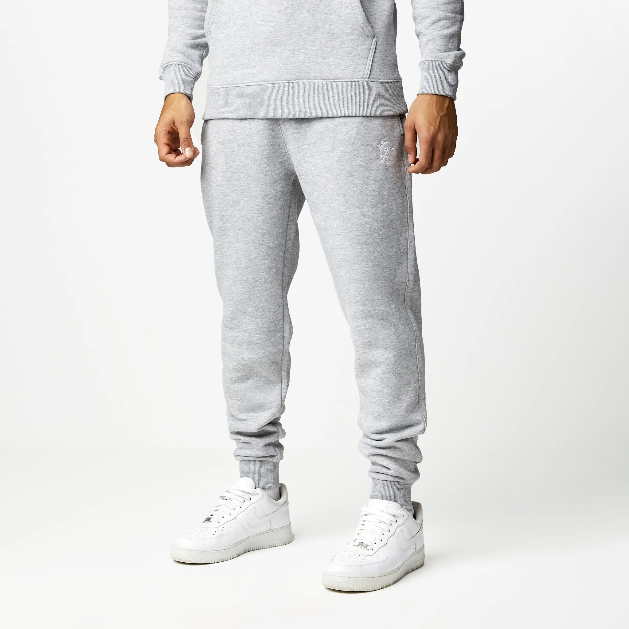 Gym King Fundamental Fleece Jogger - Grey Marl sold by The Gym King product image thumbnail 2
