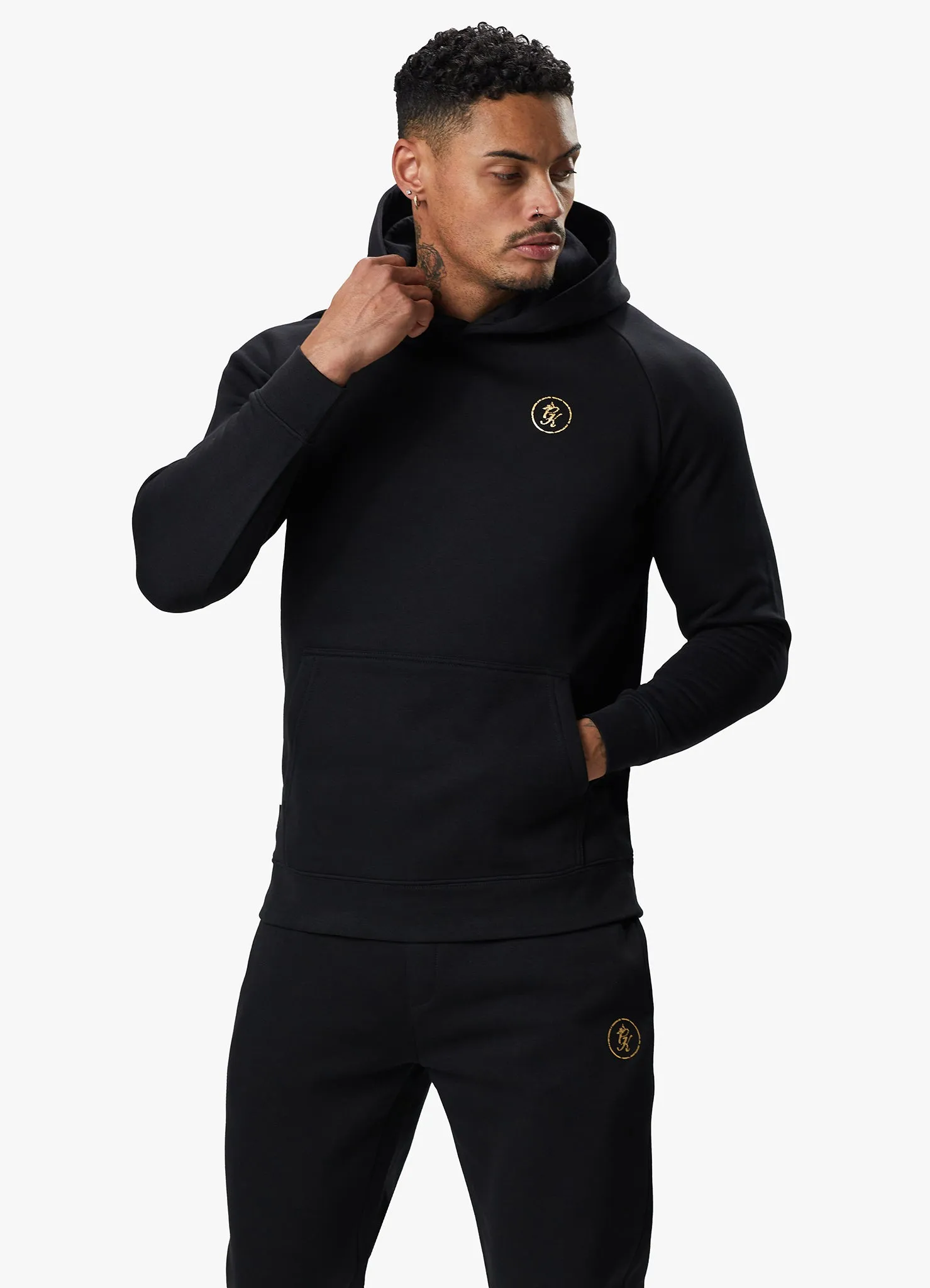 Gym King Fight Division Hood - Black/Gold sold by The Gym King product image thumbnail 4