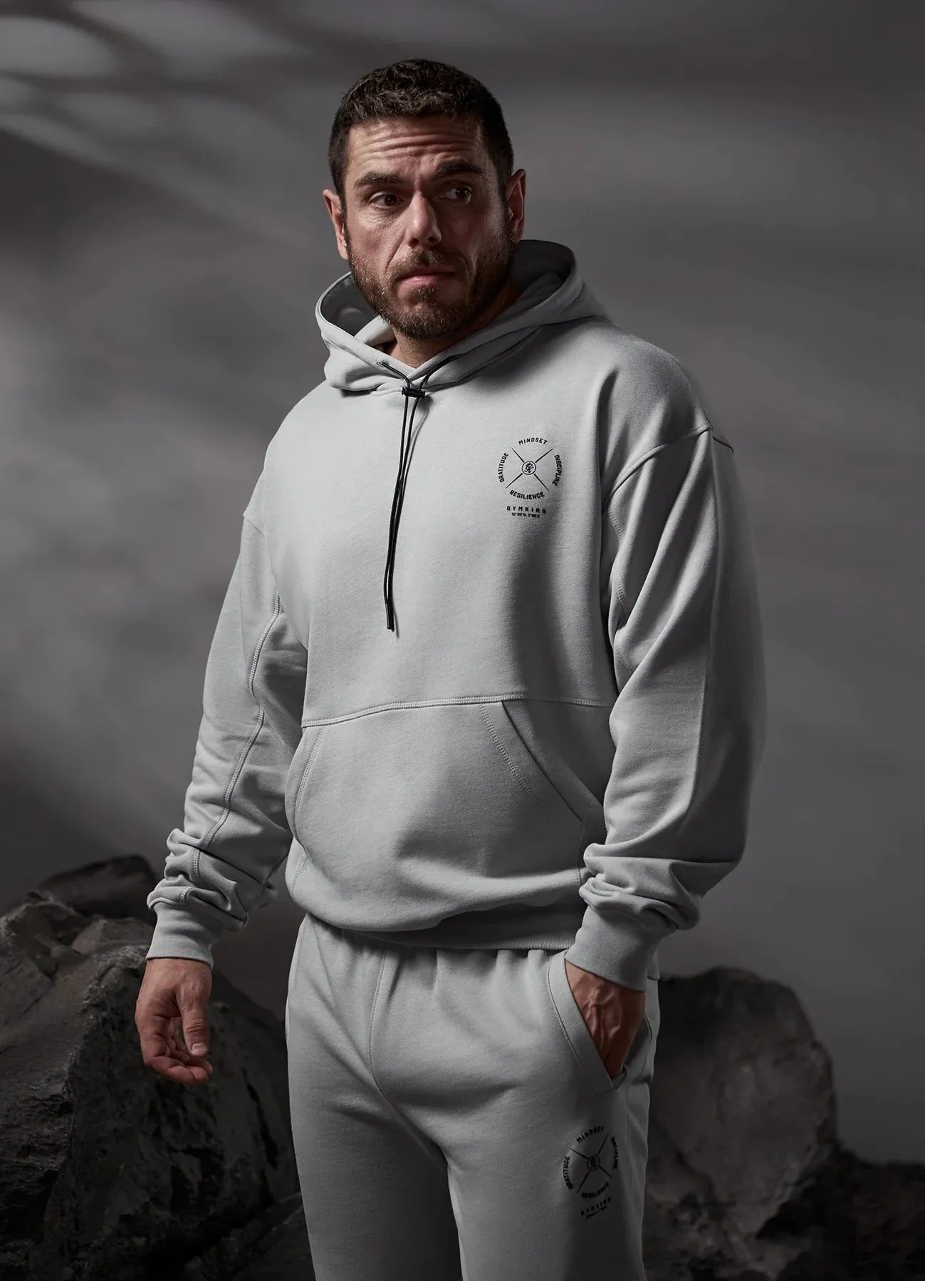 Gym King Compass Urban Grey Tracksuit - Black sold by The Gym King product image thumbnail 3