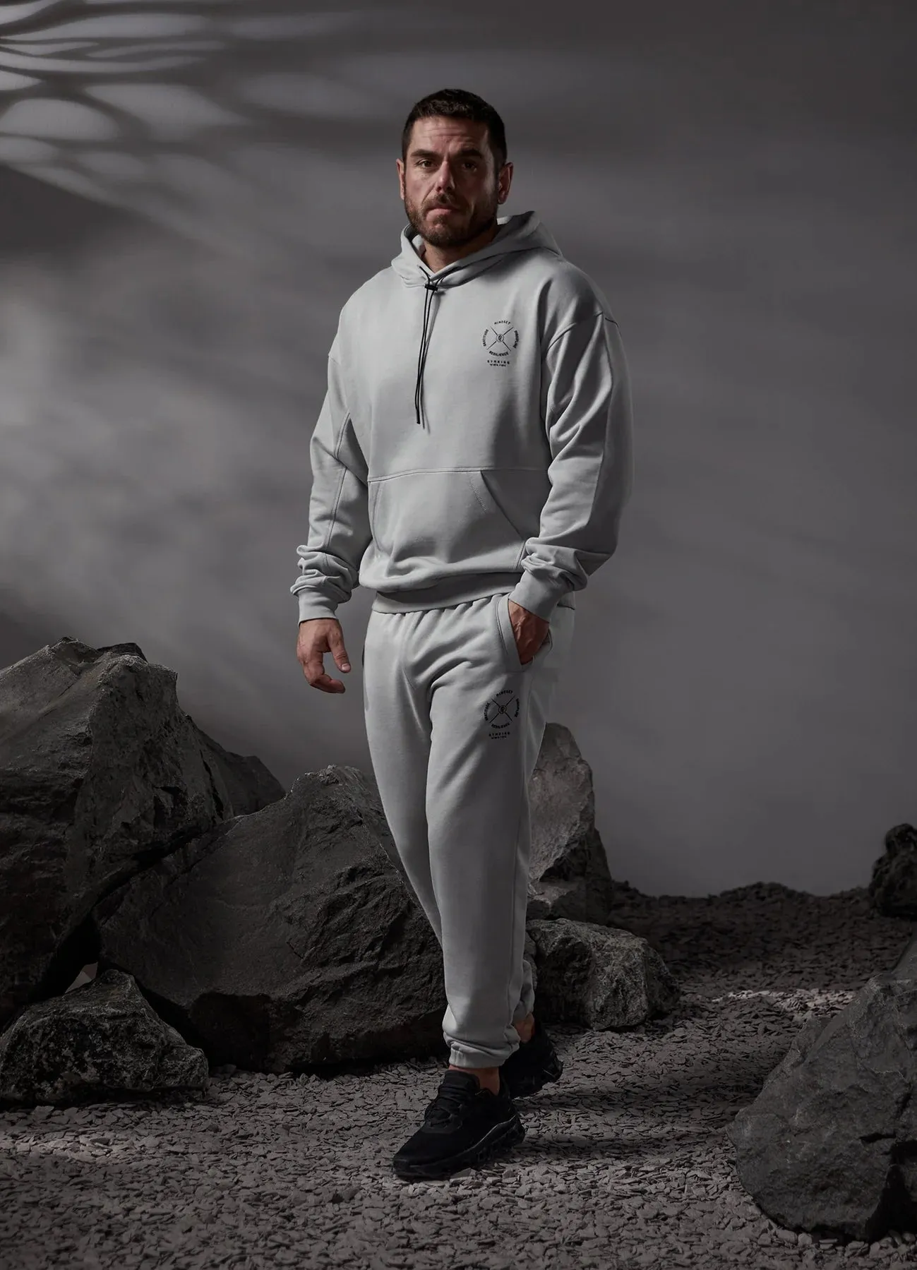 Gym King Compass Urban Grey Tracksuit - Black sold by The Gym King product image thumbnail 5