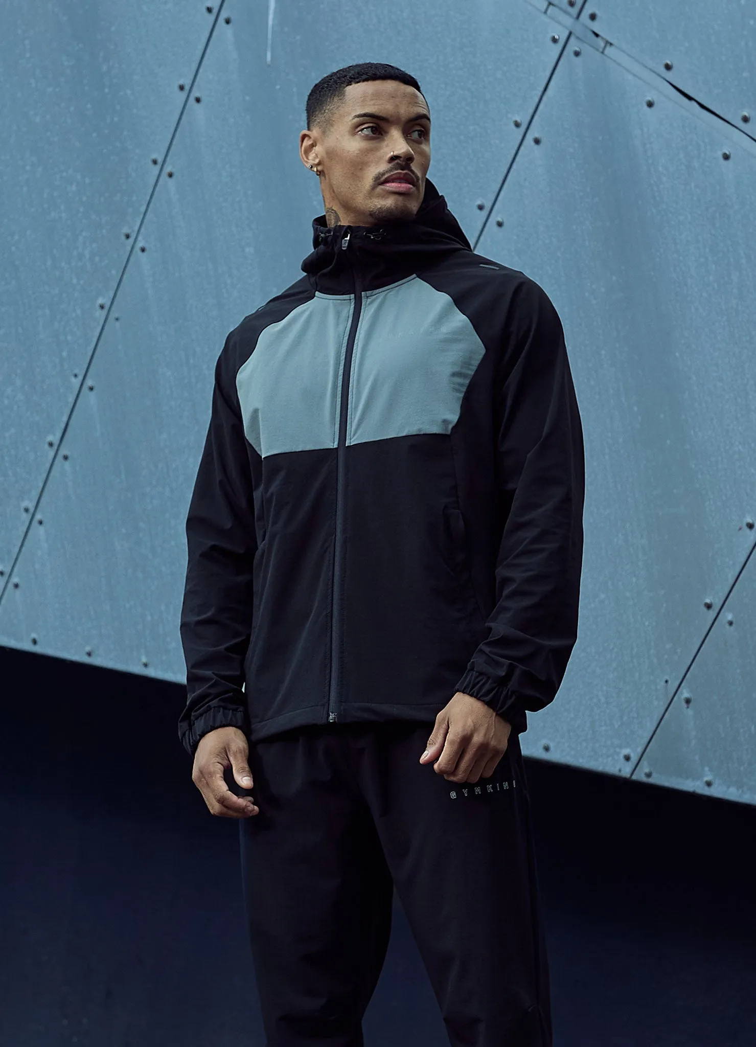 Gym King React Woven Tracksuit - Black sold by The Gym King product image thumbnail 4