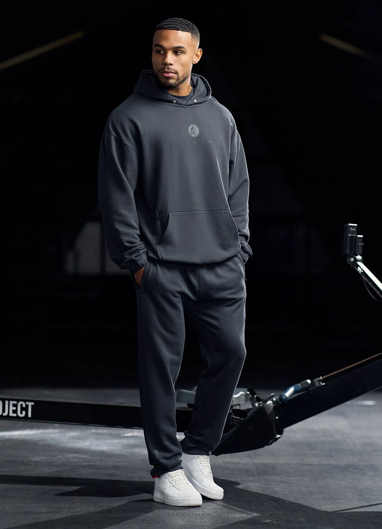 Gym King Rebellion Pro Tracksuit - Pewter sold by The Gym King