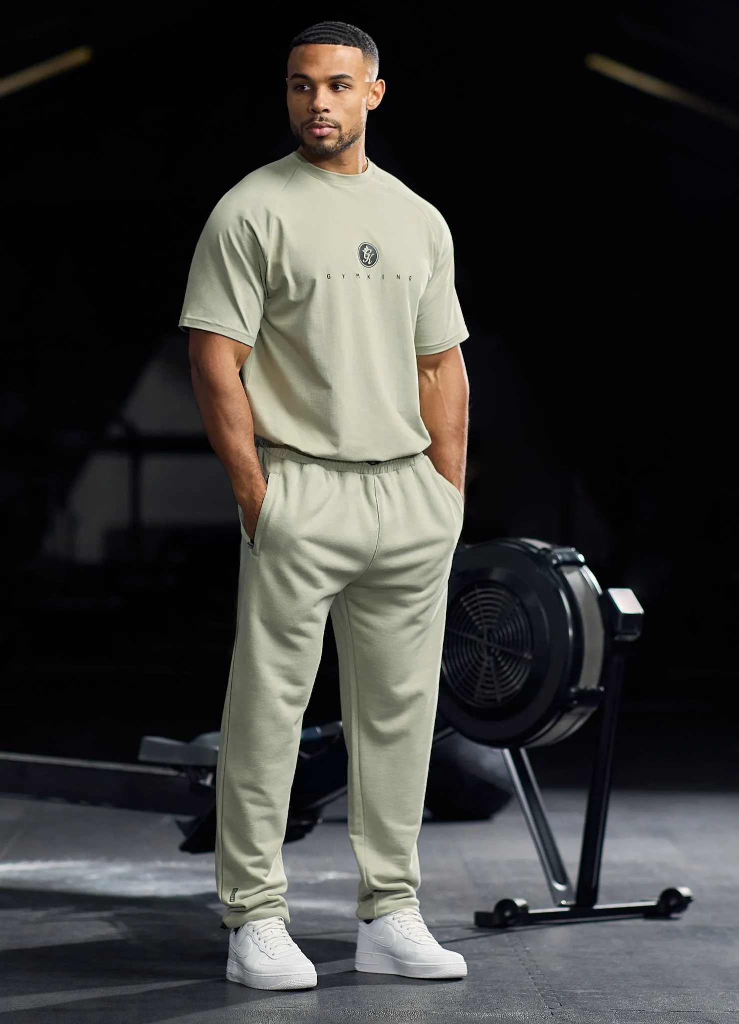 Gym King Rebellion Pro Jogger - Light Khaki sold by The Gym King product image thumbnail 5
