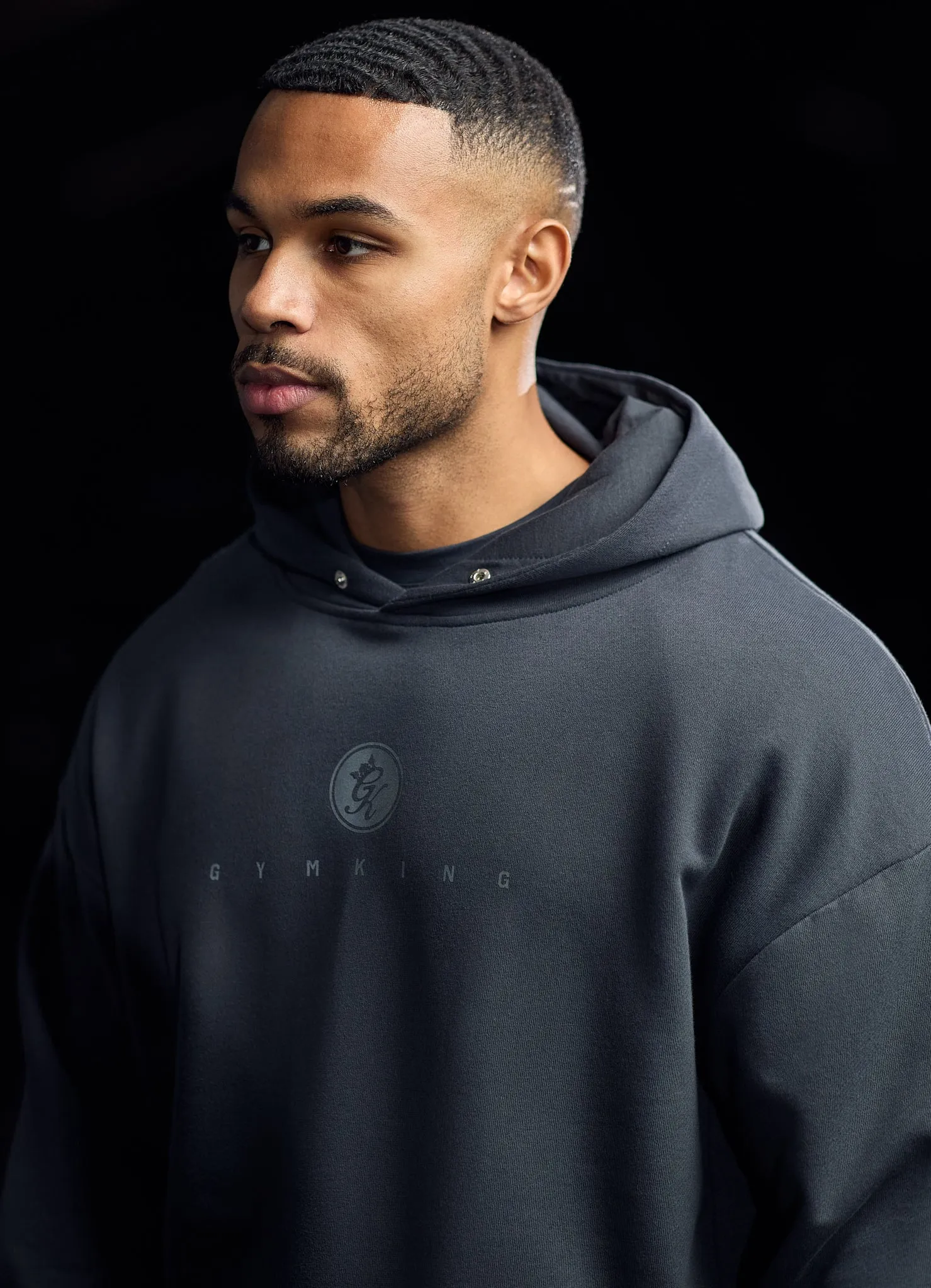 Gym King Rebellion Pro Hood - Pewter sold by The Gym King product image thumbnail 3