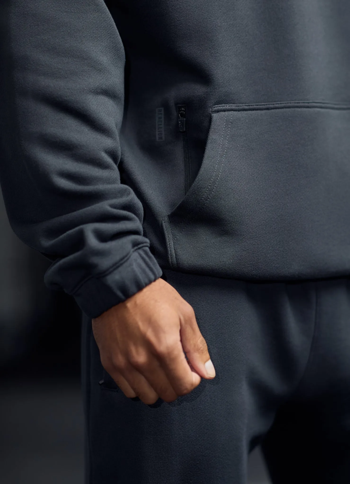 Gym King Rebellion Pro Hood - Pewter sold by The Gym King product image thumbnail 5