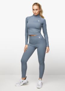 Gym King Sport 365 Ls 1/4 Zip - Denim sold by The Gym King