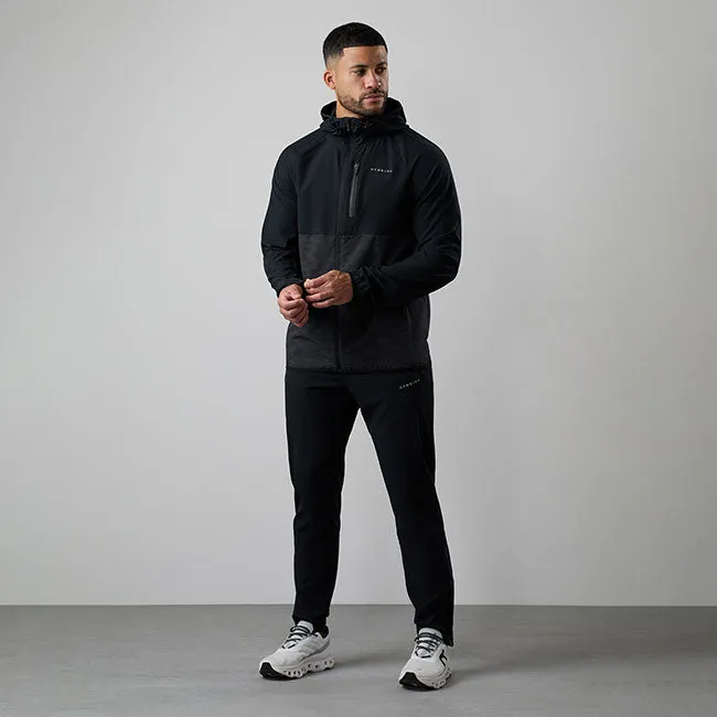 Gym King Enigma Full Zip Hood Tracksuit - Black sold by The Gym King product image thumbnail 2