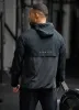 Gym King Enigma Full Zip Hood - Black sold by The Gym King