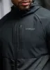 Gym King Enigma Full Zip Hood - Black sold by The Gym King