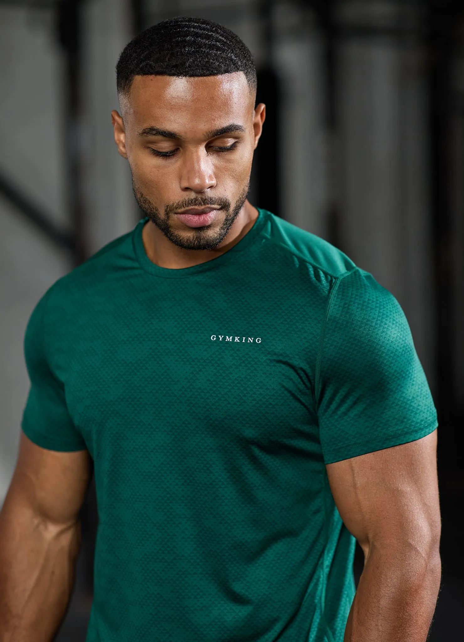 Gym King Enigma AOP Tee - Emerald Green sold by The Gym King product image thumbnail 5