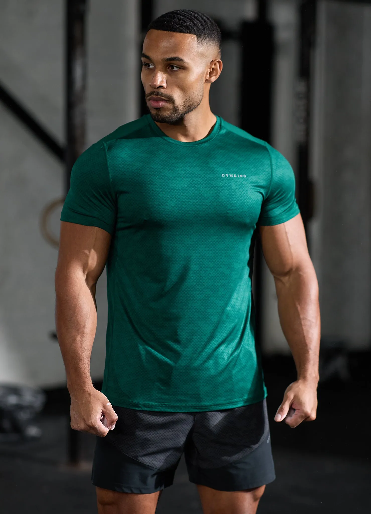 Gym King Enigma AOP Tee - Emerald Green sold by The Gym King product image thumbnail 4