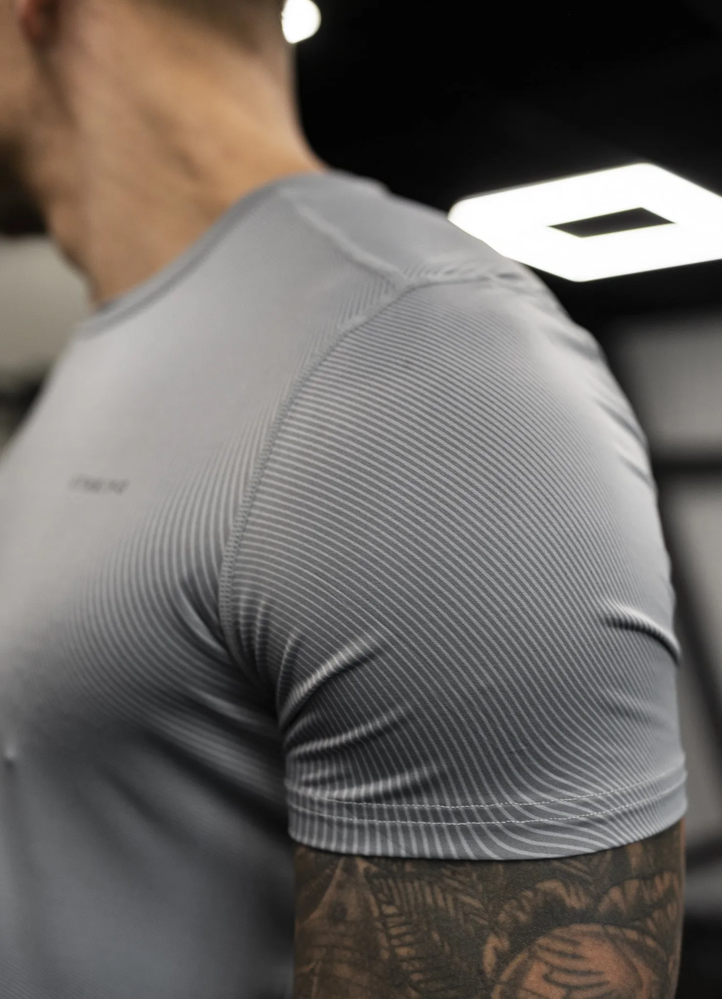 Gym King Enigma Abstract Tee - Urban Grey sold by The Gym King product image thumbnail 5