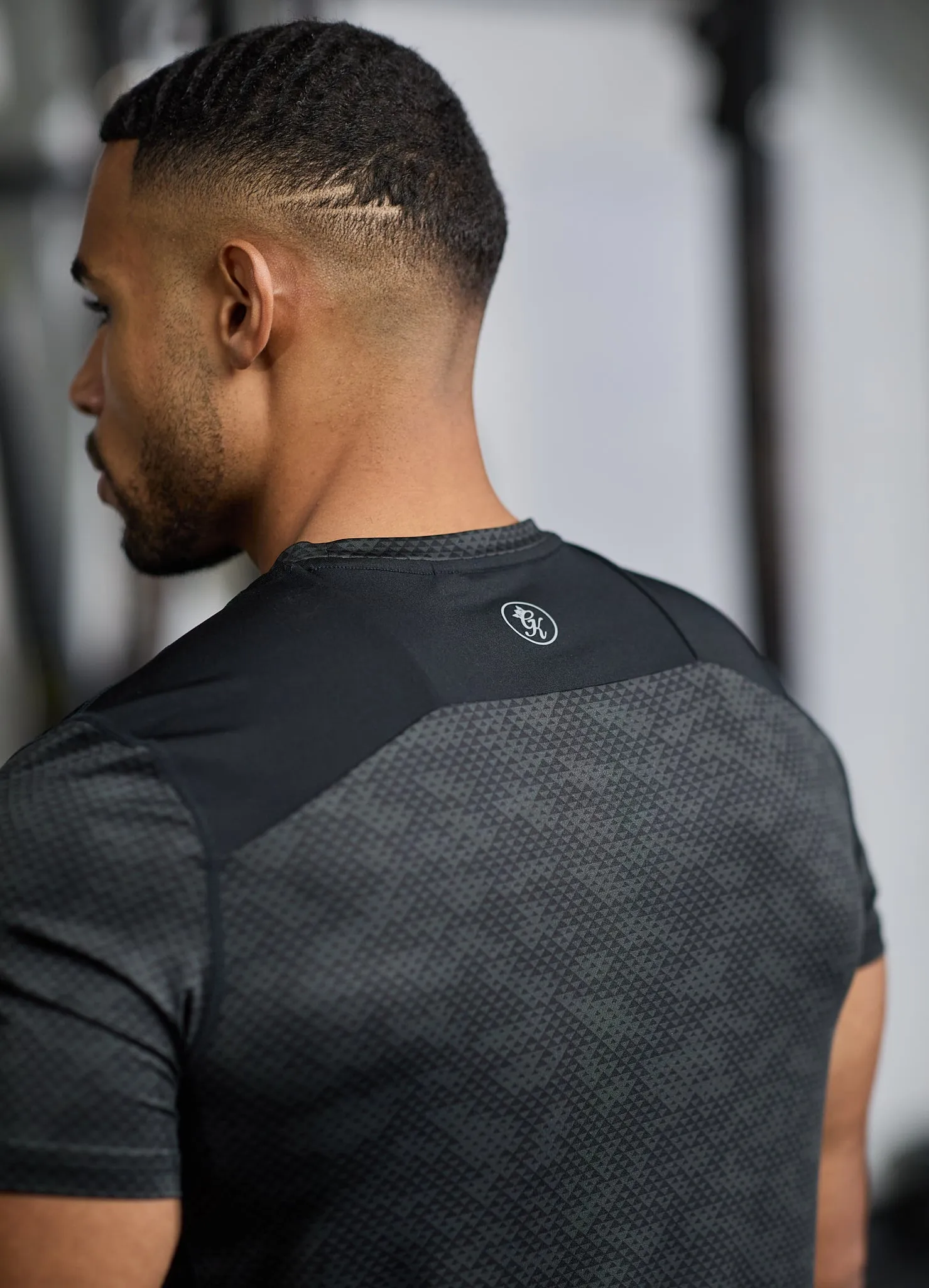 Gym King Enigma AOP Tee - Black sold by The Gym King product image thumbnail 3