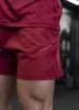 Gym King Enigma AOP Short - Deep Red sold by The Gym King