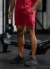 Gym King Enigma AOP Short - Deep Red sold by The Gym King