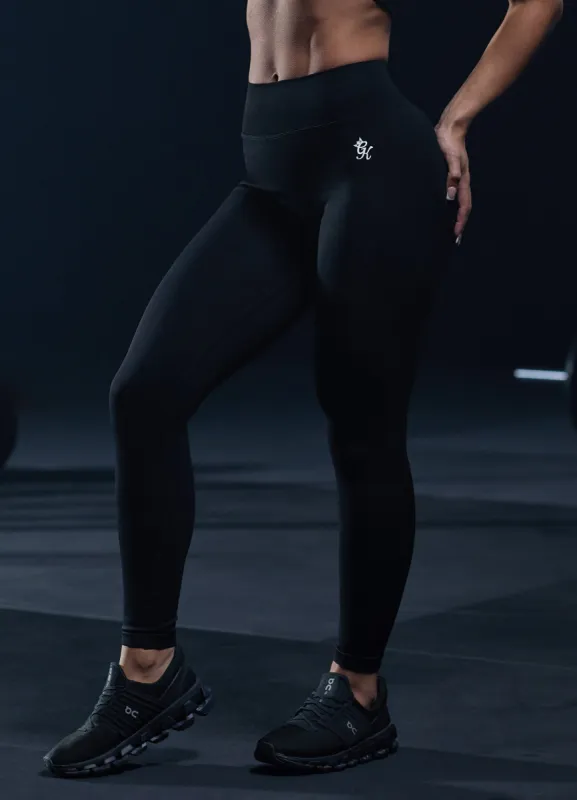 Gym King Elevate Seamless Legging - Black sold by The Gym King