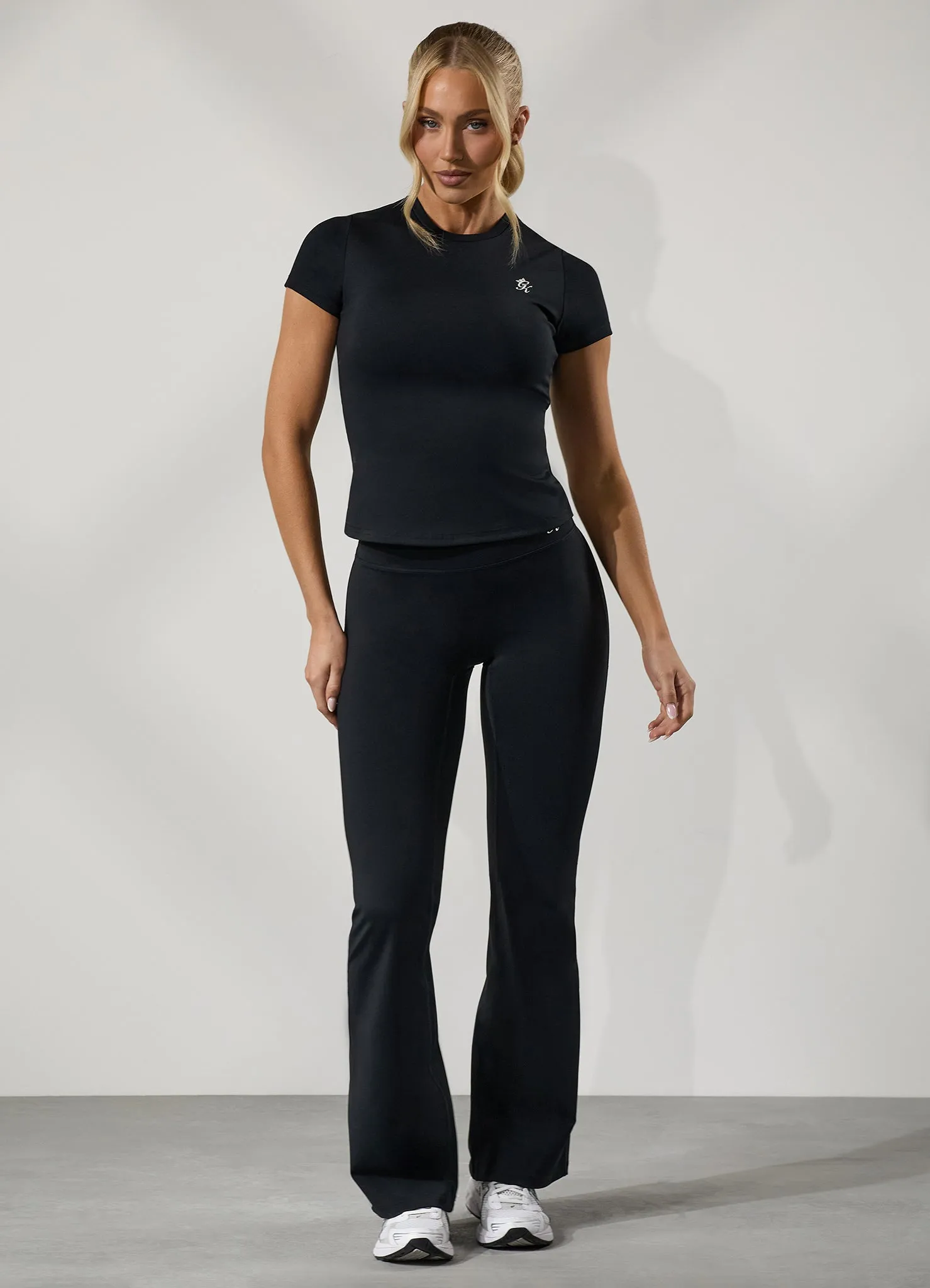 Gym King 365 Flared Yoga Legging - Black sold by The Gym King product image thumbnail 4