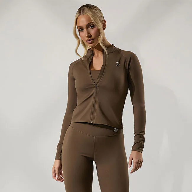 Gym King 365 Full Zip Funnel - Maple Brown sold by The Gym King product image thumbnail 2