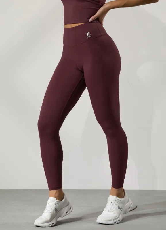 Gym King 365 Legging - Burgundy sold by The Gym King