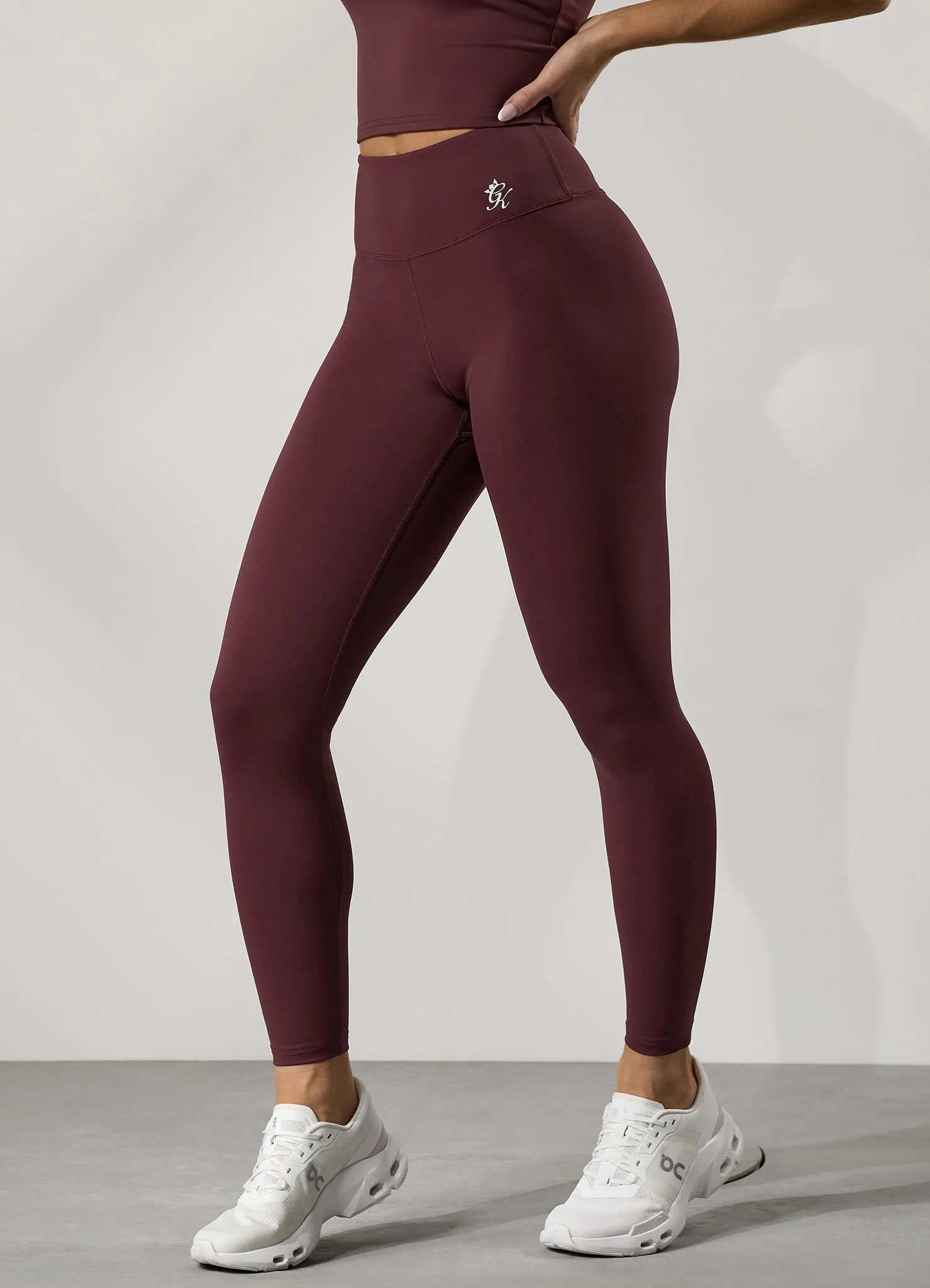Gym King 365 Legging - Burgundy sold by The Gym King