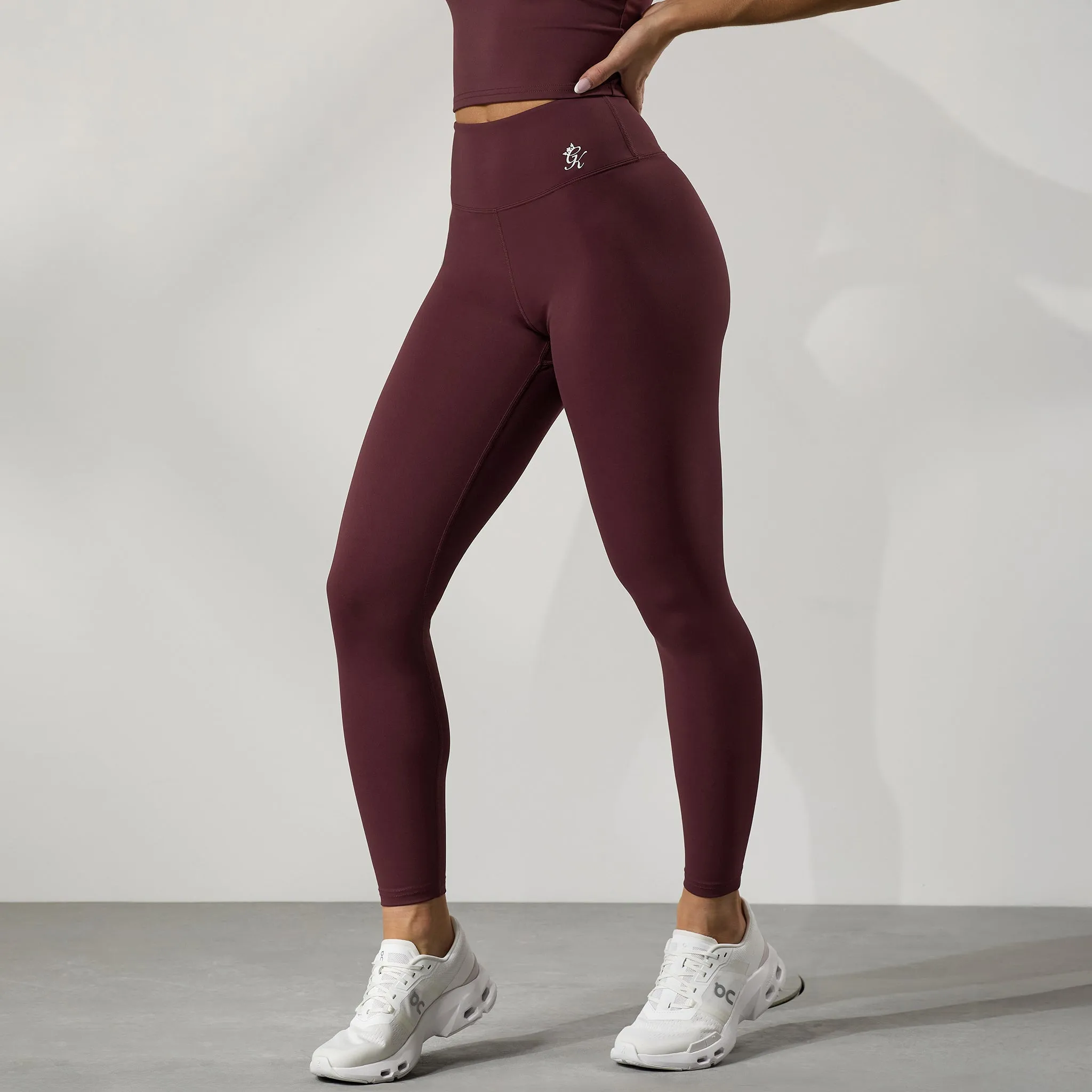 Gym King 365 Legging - Burgundy sold by The Gym King product image thumbnail 2