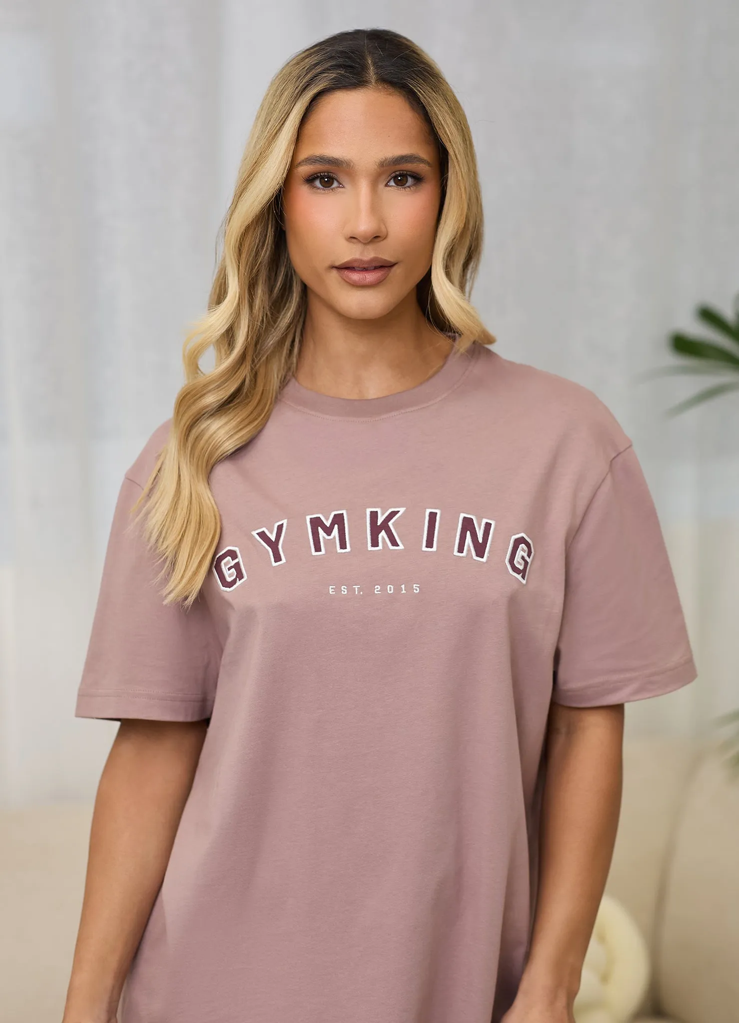Gym King Shadow Jersey BF Tee - Fawn sold by The Gym King product image thumbnail 3