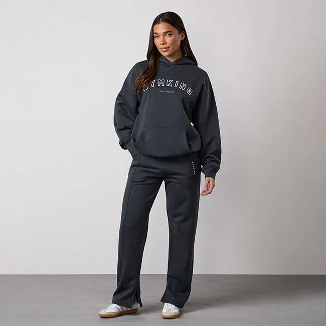 Gym King Shadow Oversized Hood Tracksuit - Oyster Grey sold by The Gym King product image thumbnail 2