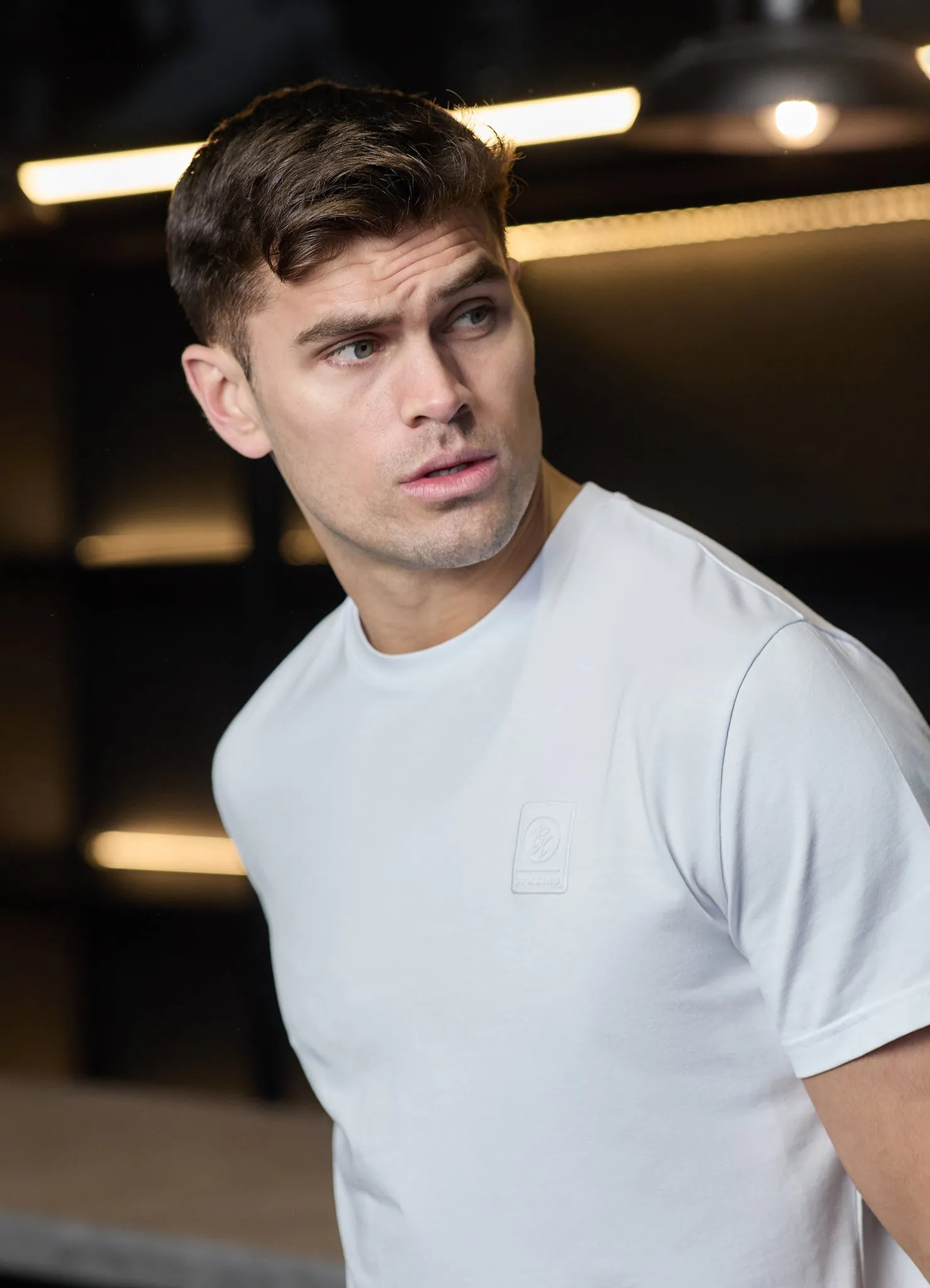 Gym King Emblem Tee - White sold by The Gym King product image thumbnail 3