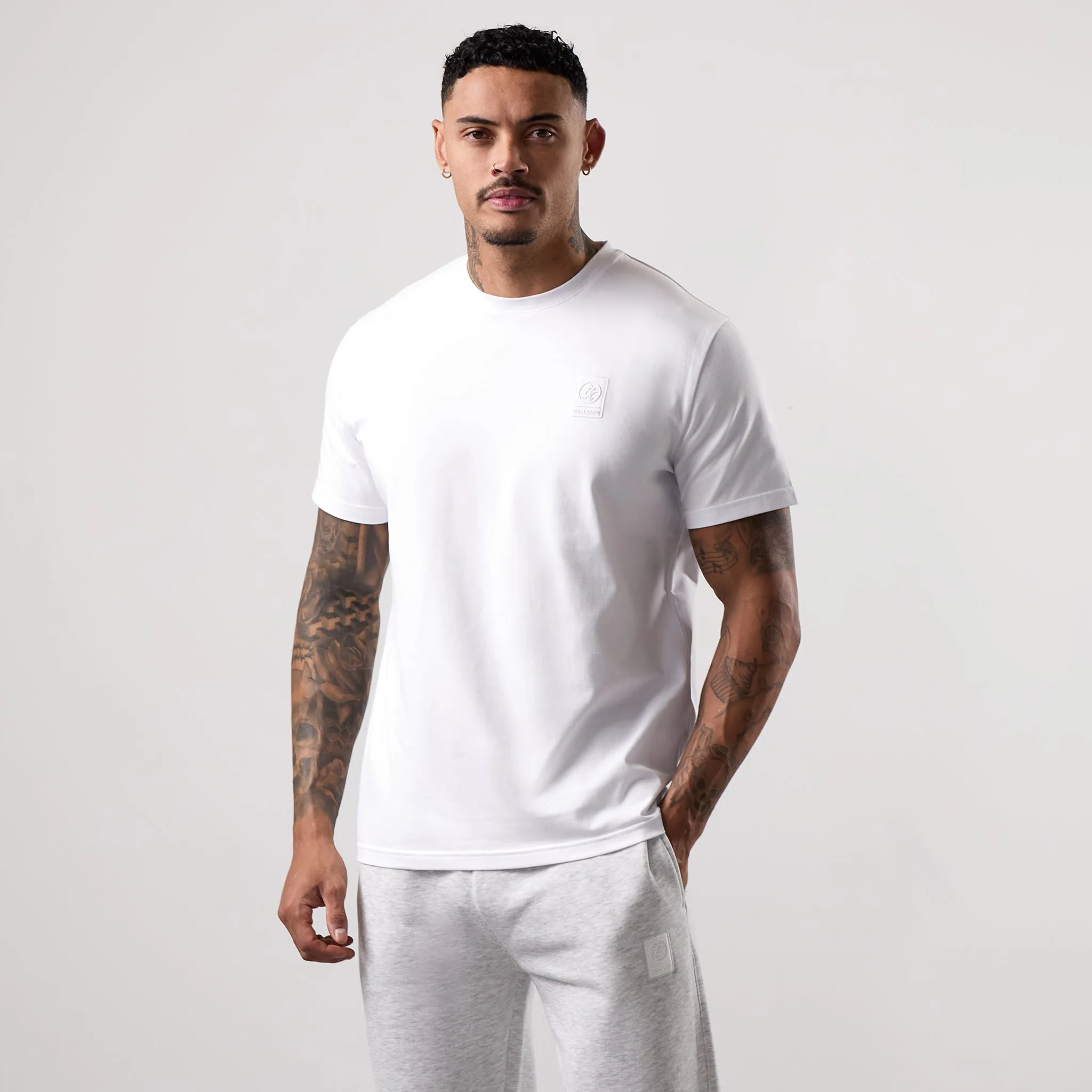 Gym King Emblem Tee - White sold by The Gym King product image thumbnail 2