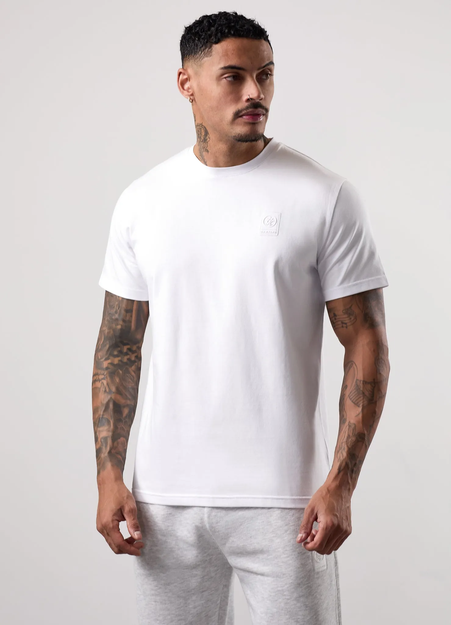Gym King Emblem Tee - White sold by The Gym King product image thumbnail 5