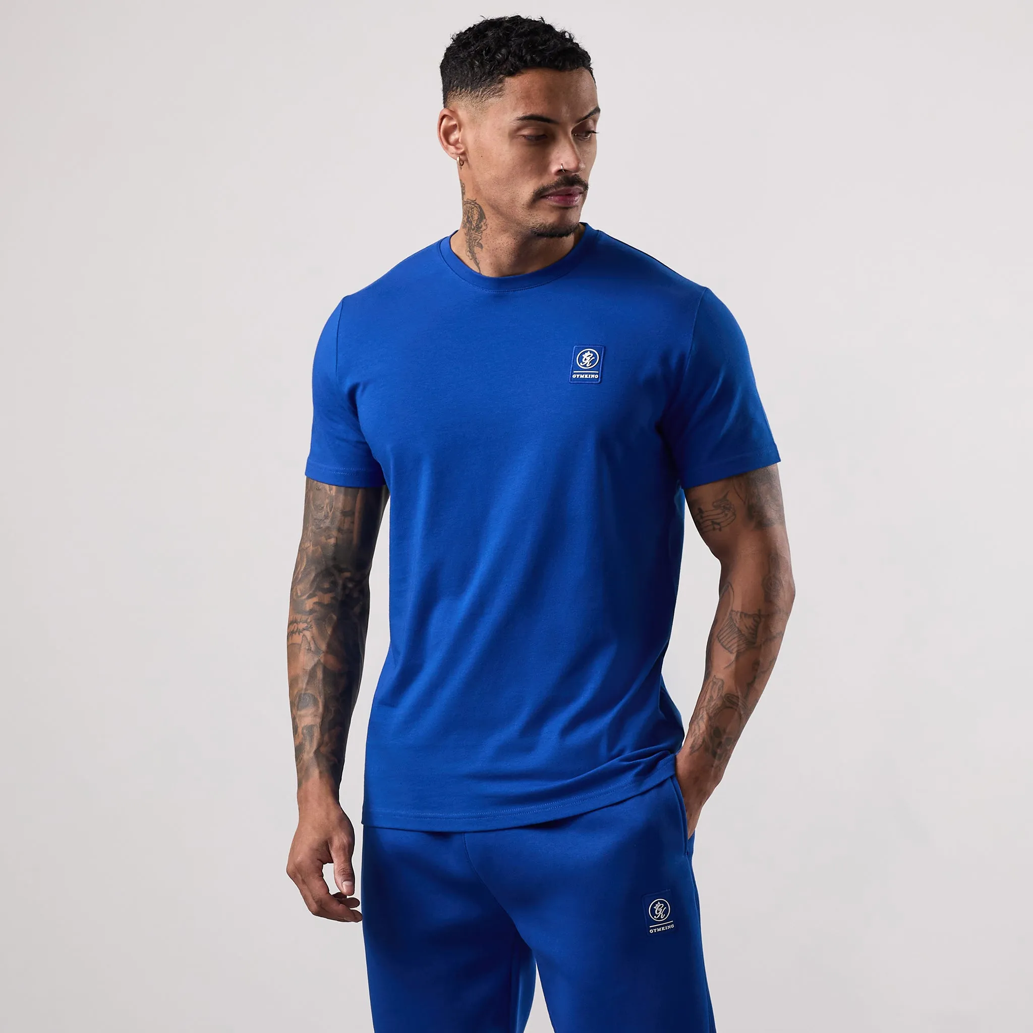 Gym King Emblem Tee - Royal Blue sold by The Gym King product image thumbnail 2
